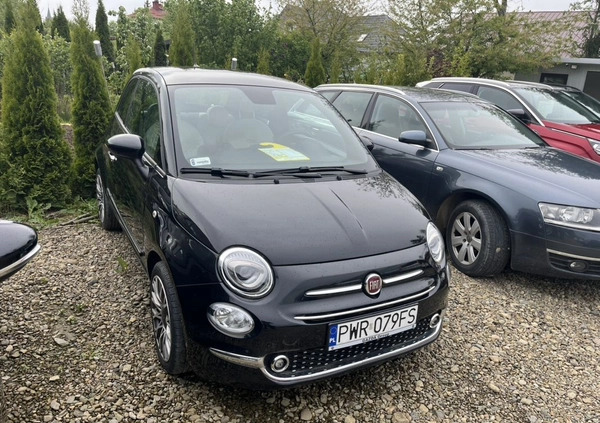 Fiat 500 cena 51600 przebieg: 11000, rok produkcji 2020 z Jarocin małe 137